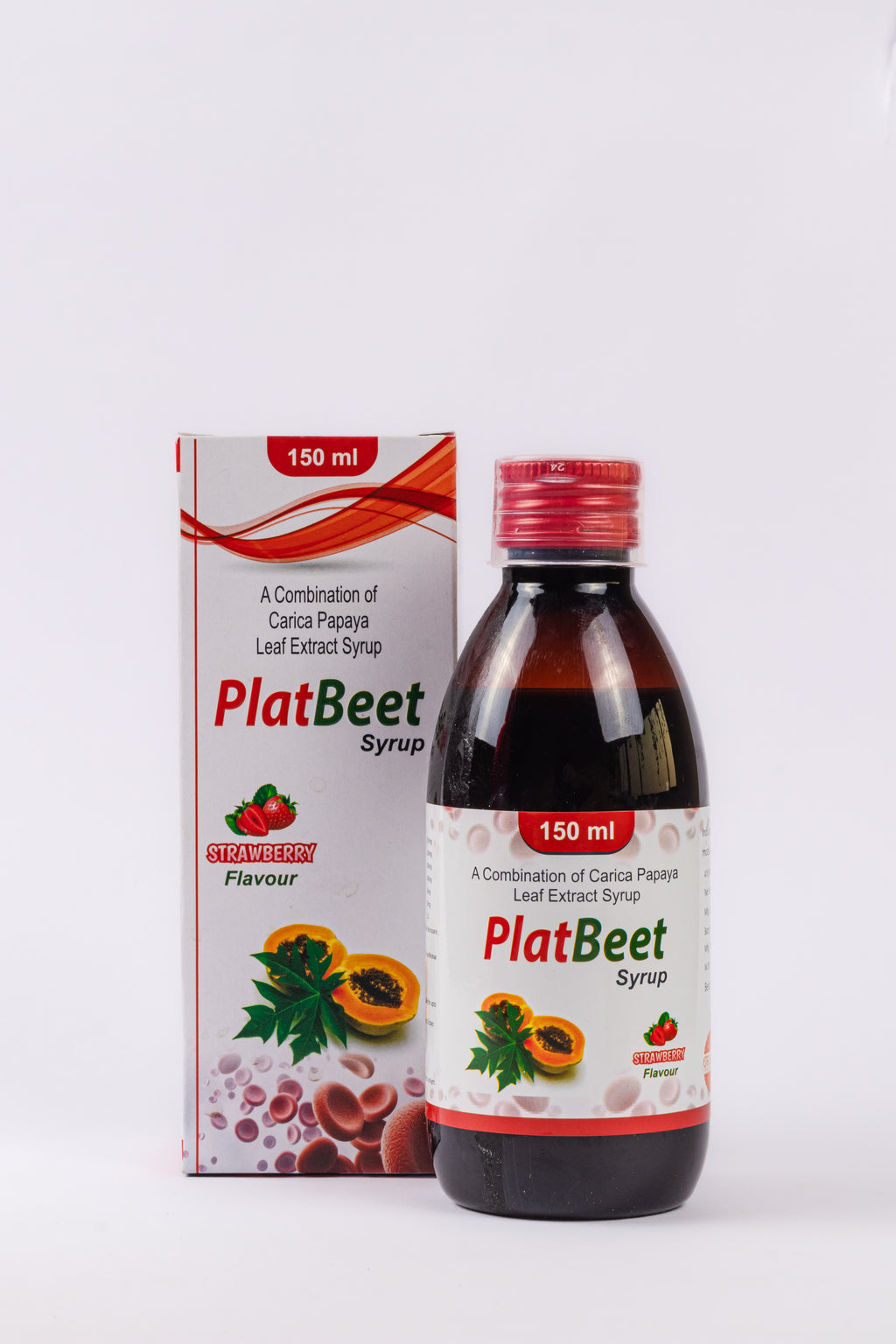 PLATBEET SYRUP ( 150ml ) ( carica papaya leaf )