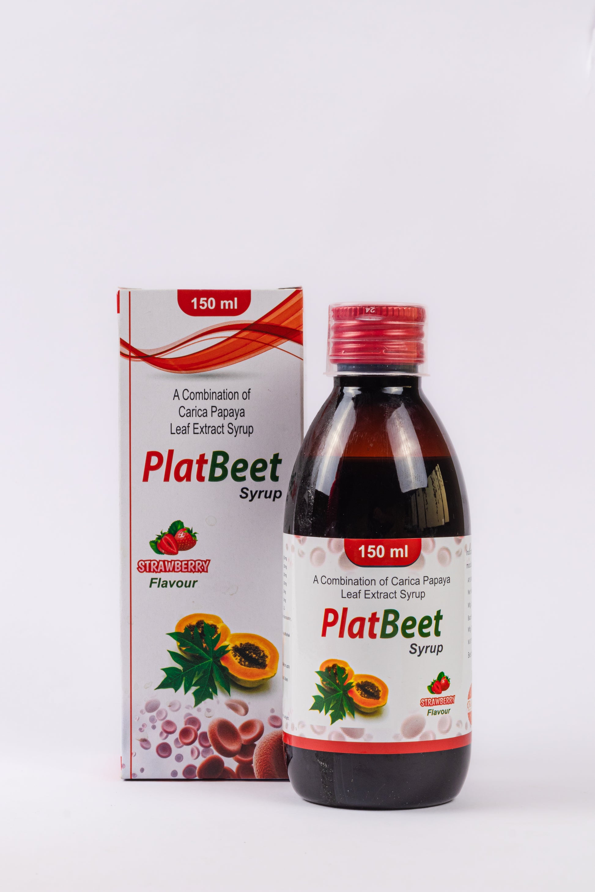 PLATBEET SYRUP ( 150ml ) ( carica papaya leaf )