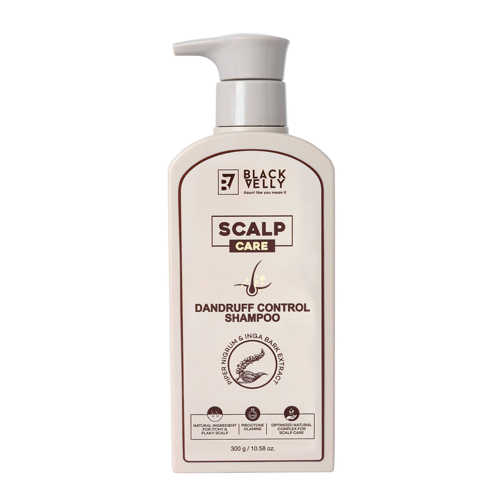 Scalp Care Dandruff Control Shampoo with Piper Nigrum & Inga Bark - 300 g