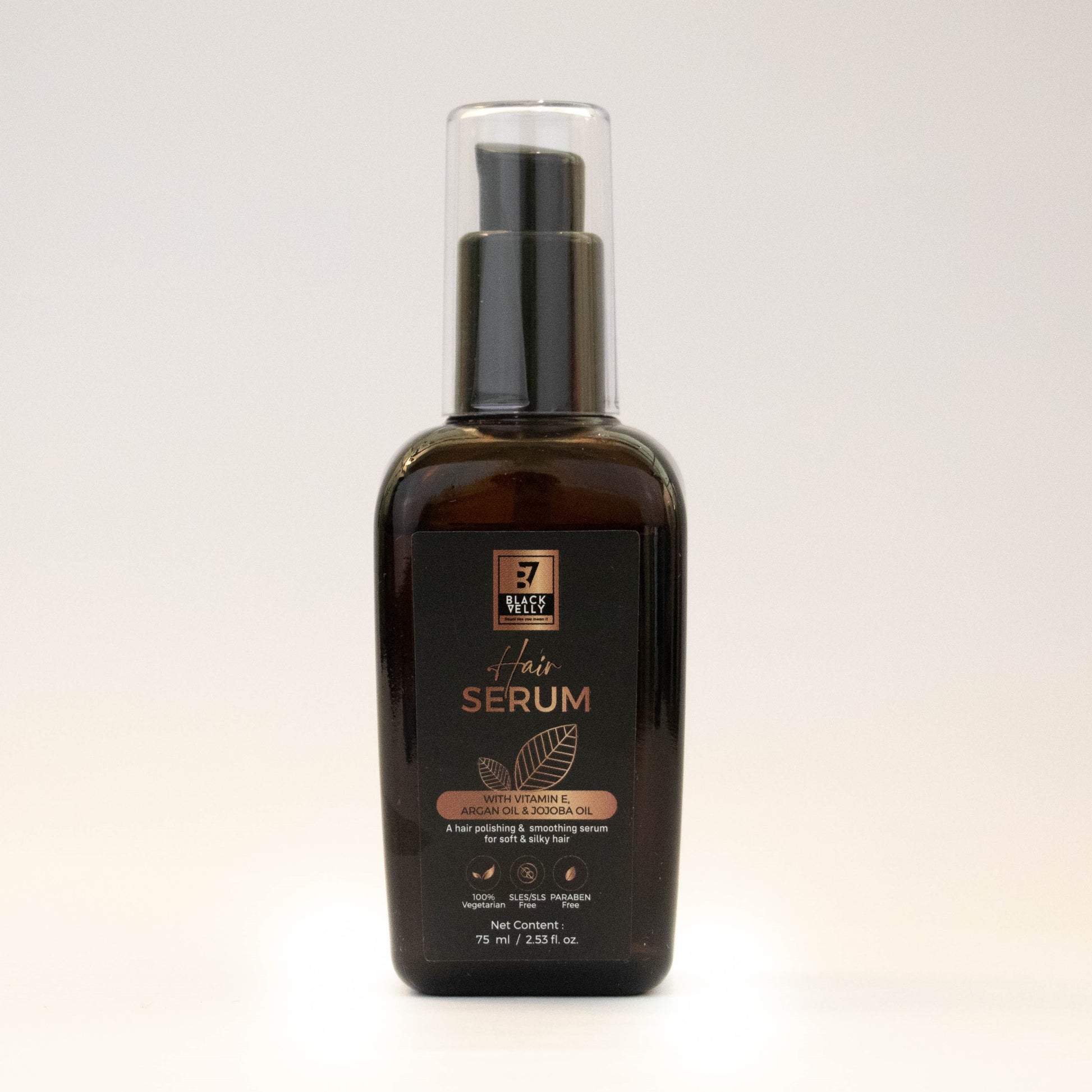 Polishing & Smoothing Vitamin E Hair Serum with Argan Oil & Jojoba Oil - 75ml