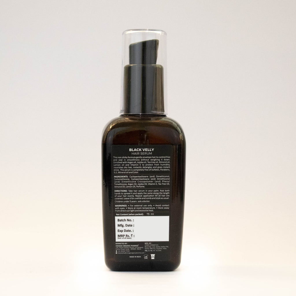 Polishing & Smoothing Vitamin E Hair Serum with Argan Oil & Jojoba Oil - 75ml