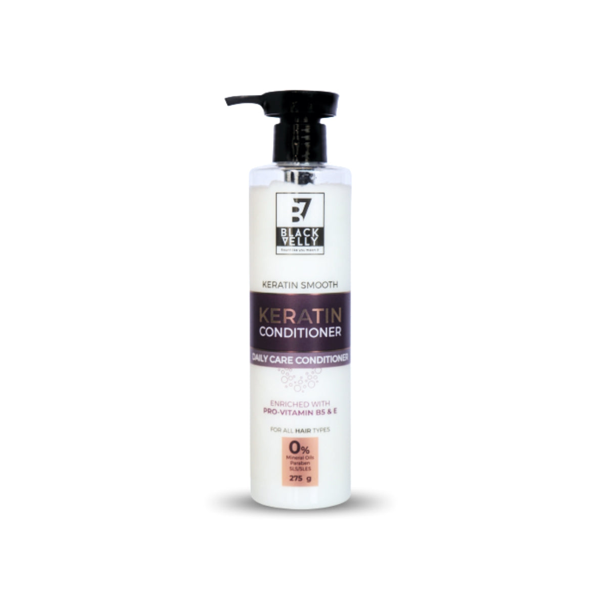Keratin Smooth Daily Care Conditioner with Pro-Vitamin B5 & E - 275 g