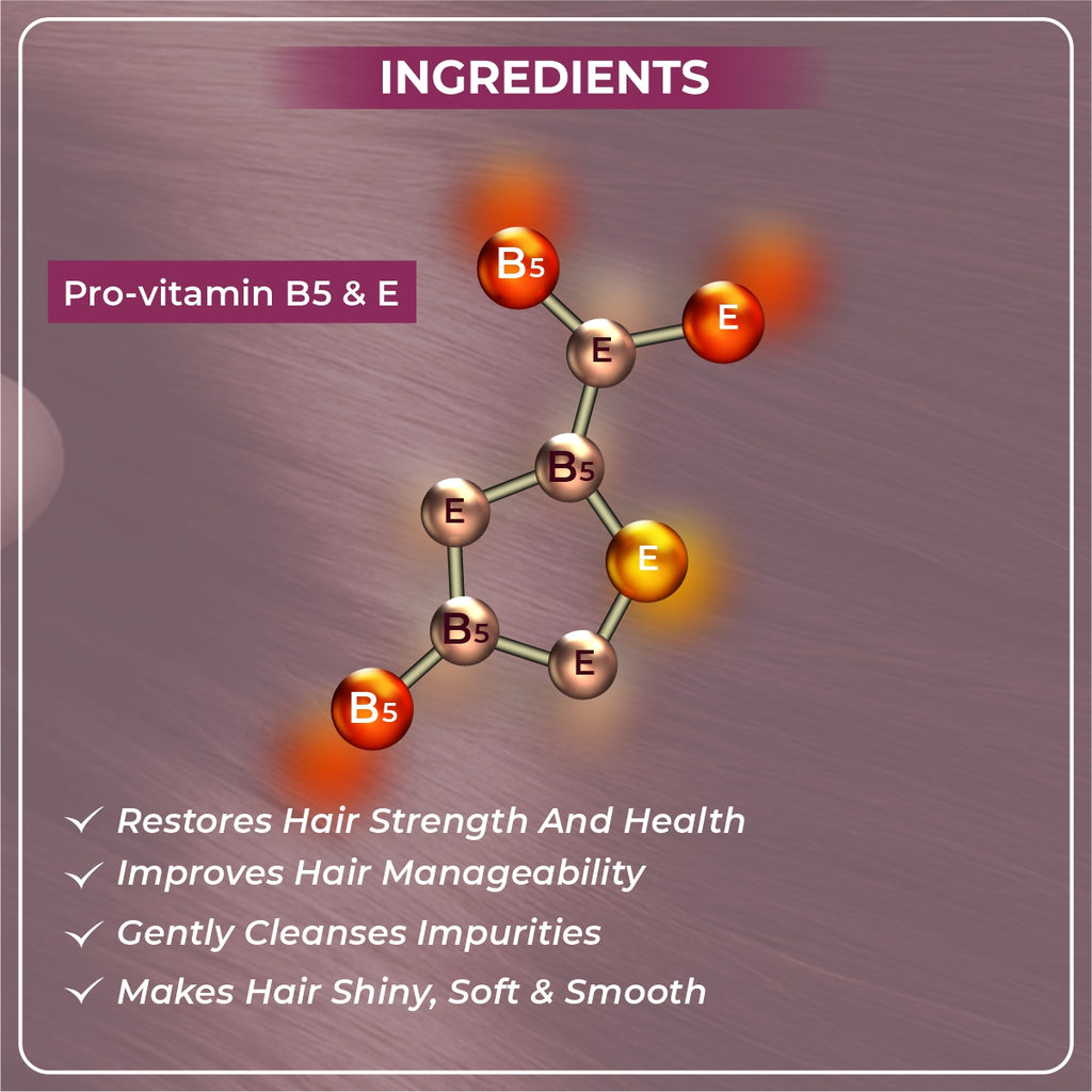 Keratin Smooth Daily Care Conditioner with Pro-Vitamin B5 & E - 275 g