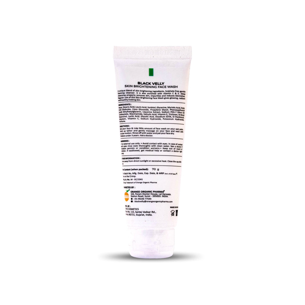 Detoxifying Skin Brightening Face Wash with Vitamin C & E - 70g